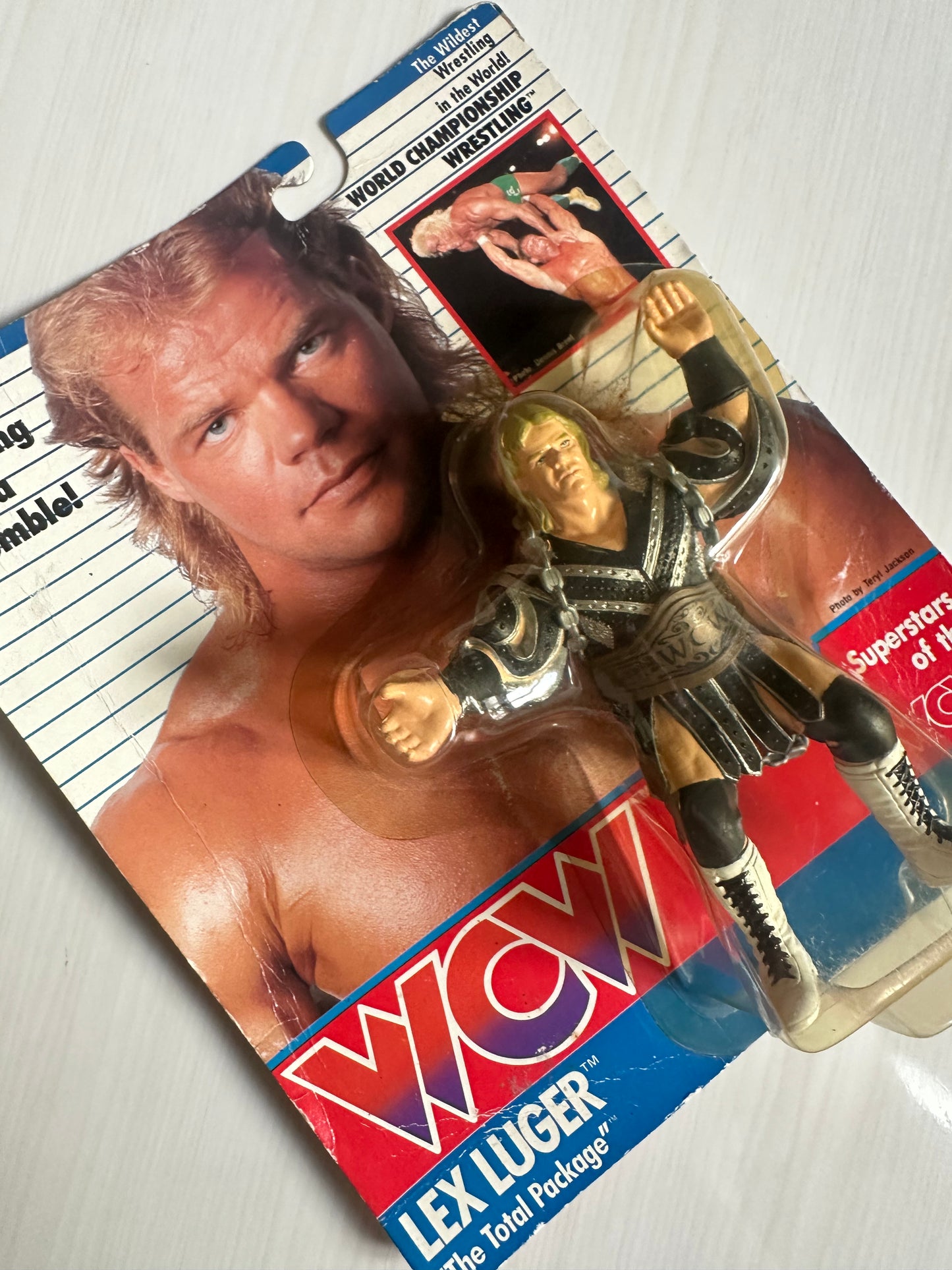 Lex Luger Prering Robe WCW Galoob