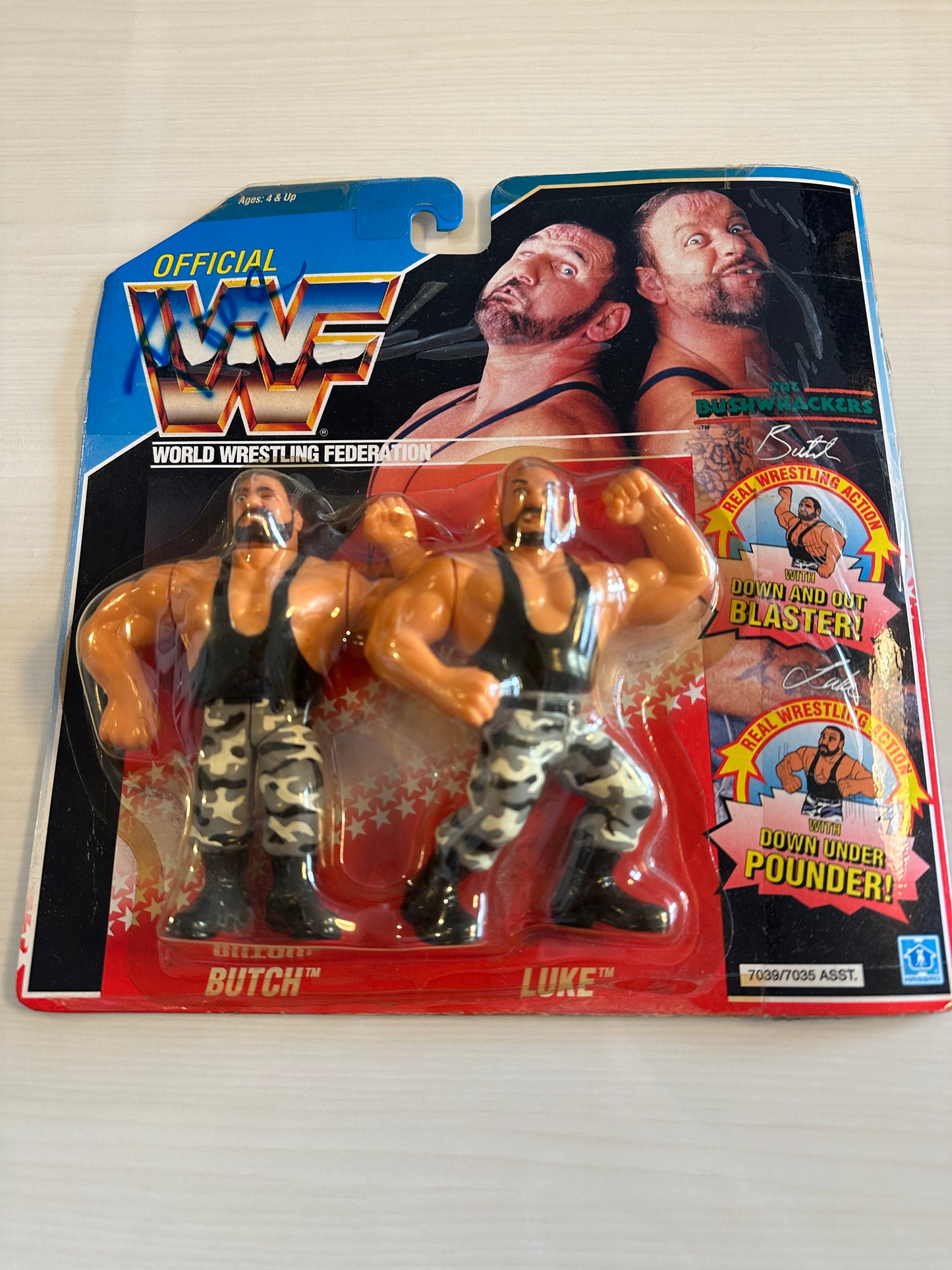 The Bushwhackers Series 2 WWF Hasbro