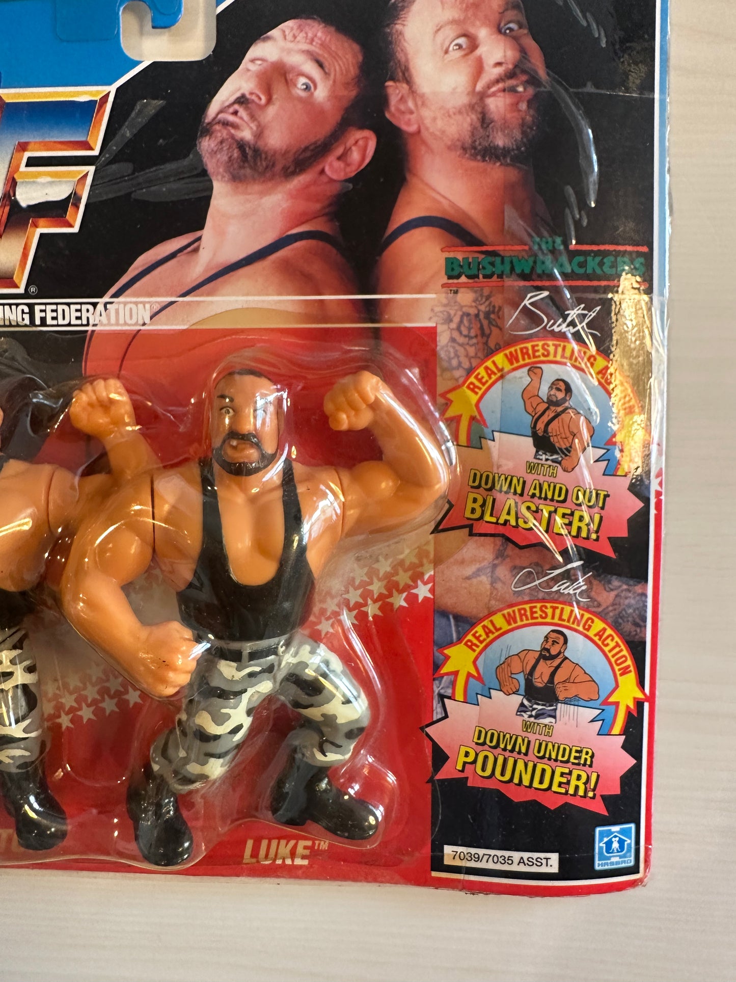 The Bushwhackers Series 2 WWF Hasbro