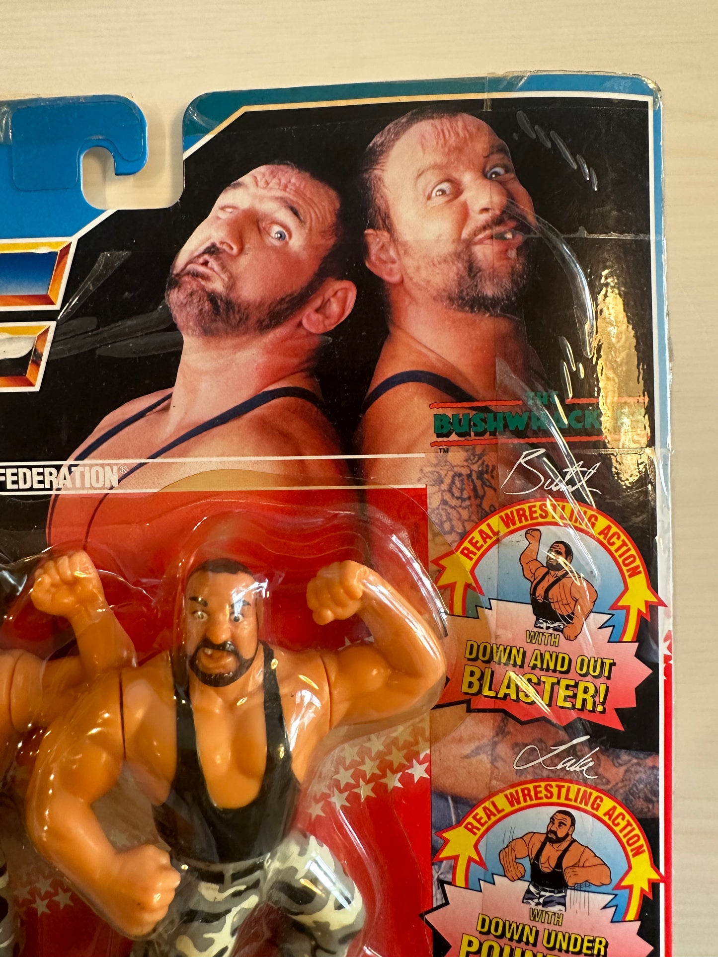 The Bushwhackers Series 2 WWF Hasbro