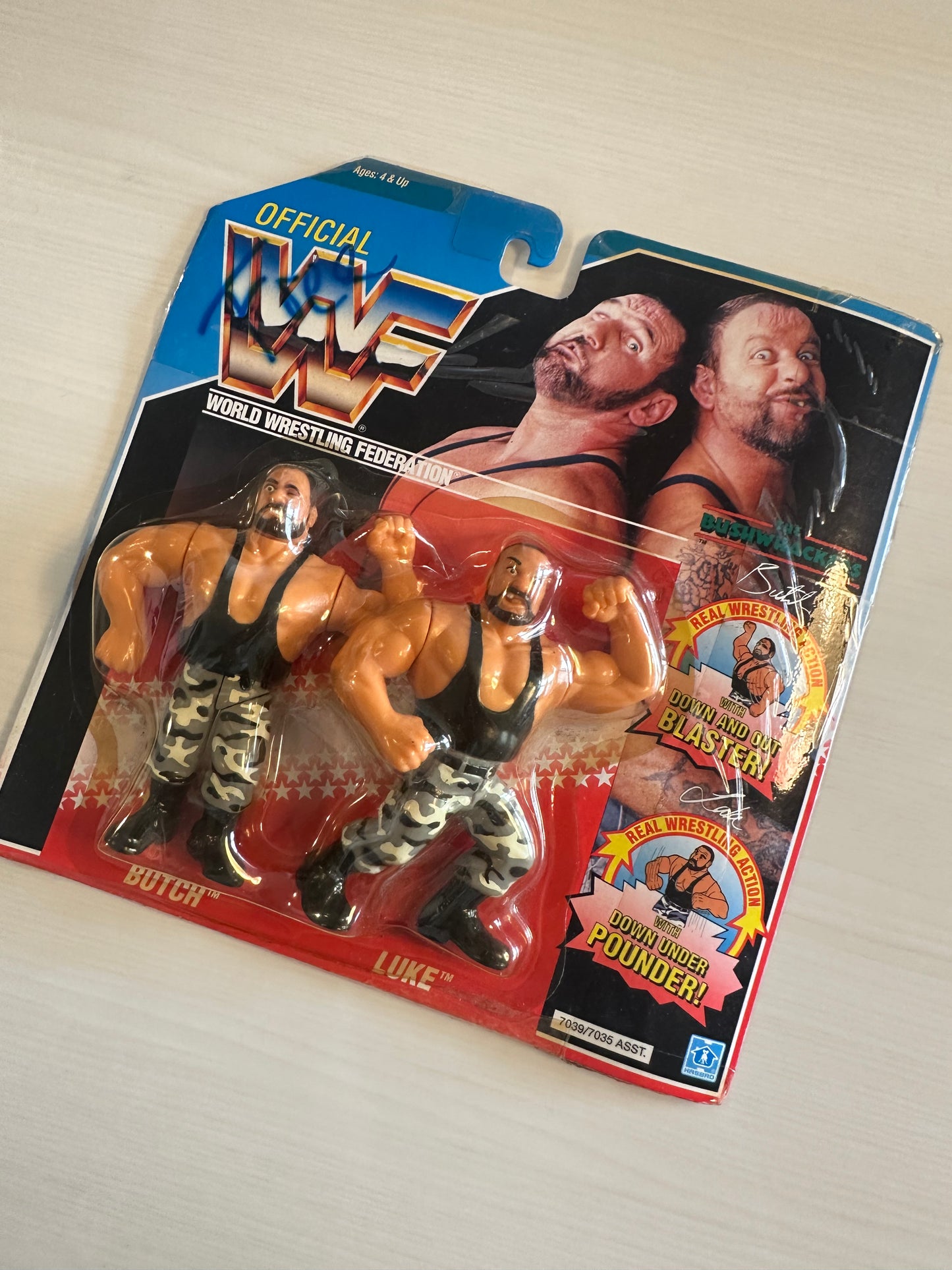 The Bushwhackers Series 2 WWF Hasbro