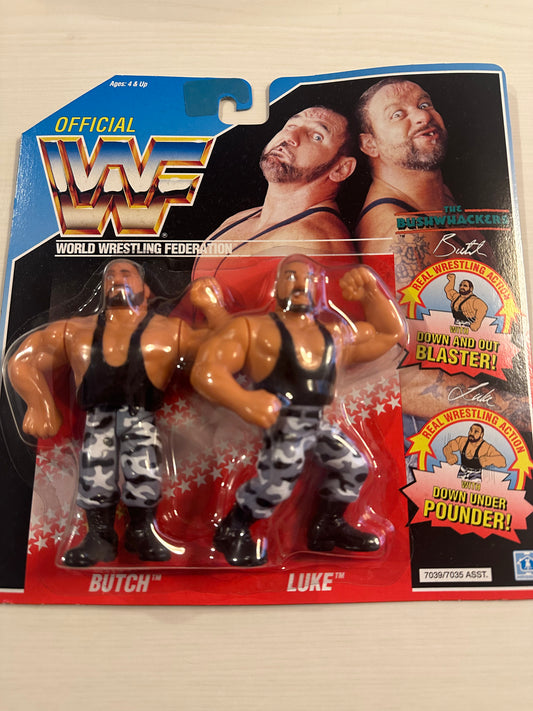 The Bushwhackers Series 2 WWF Hasbro