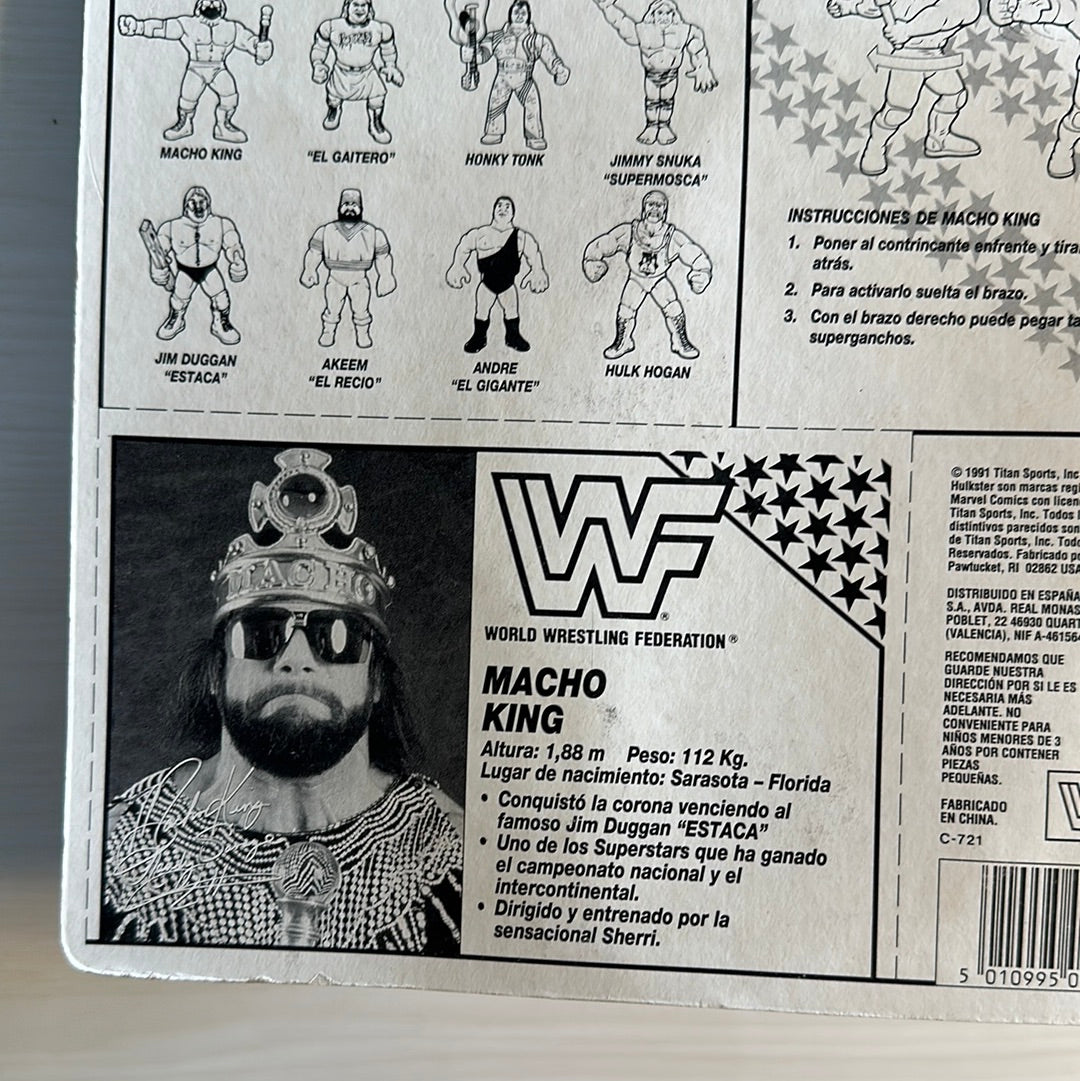 Macho King Randy Savage Series 2 WWF Hasbro