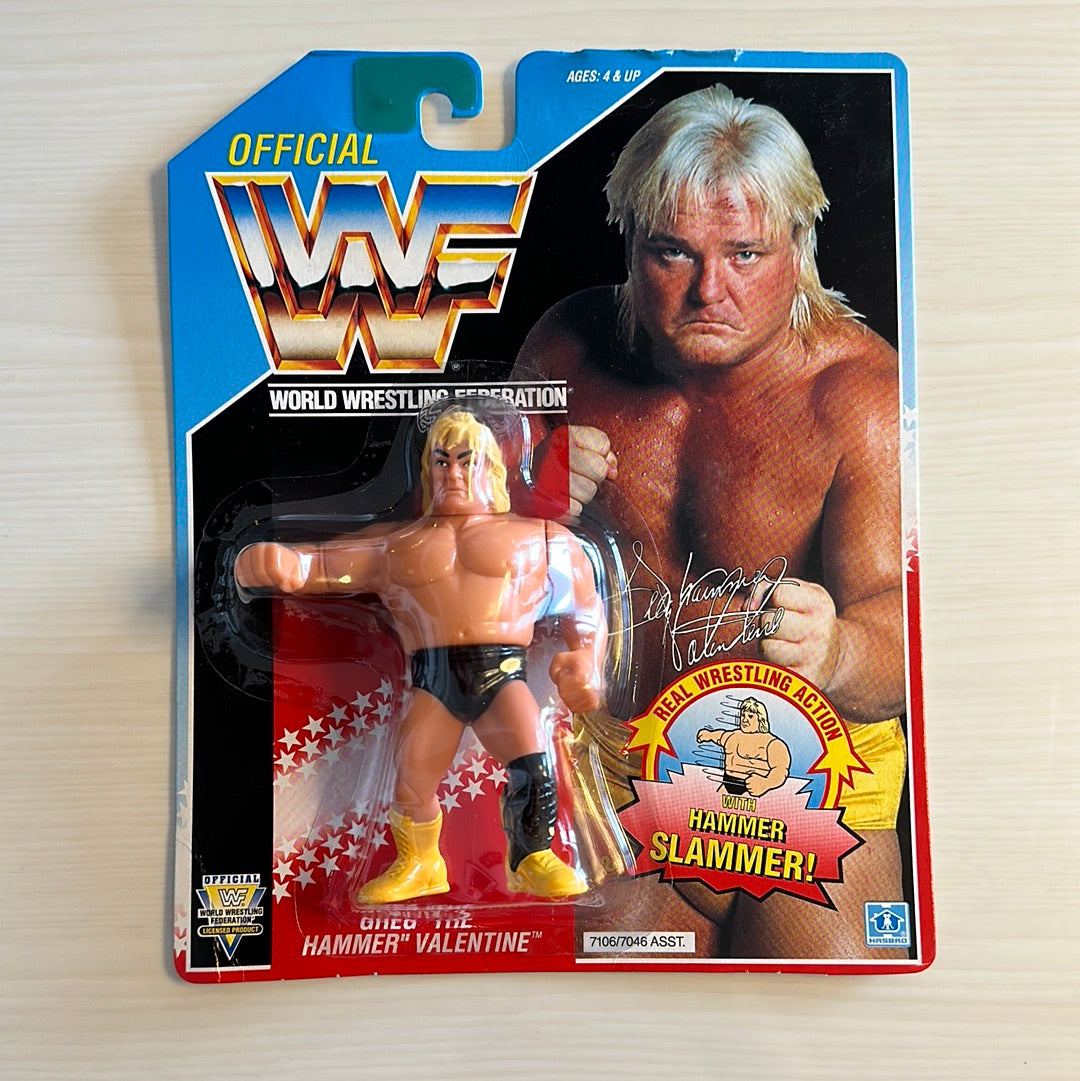 Greg the Hammer Valentine Series 3 WWF Hasbro