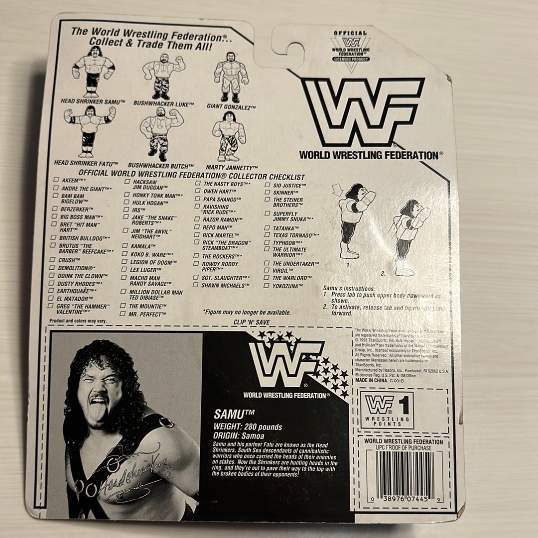 Samu Series 10 WWF Hasbro