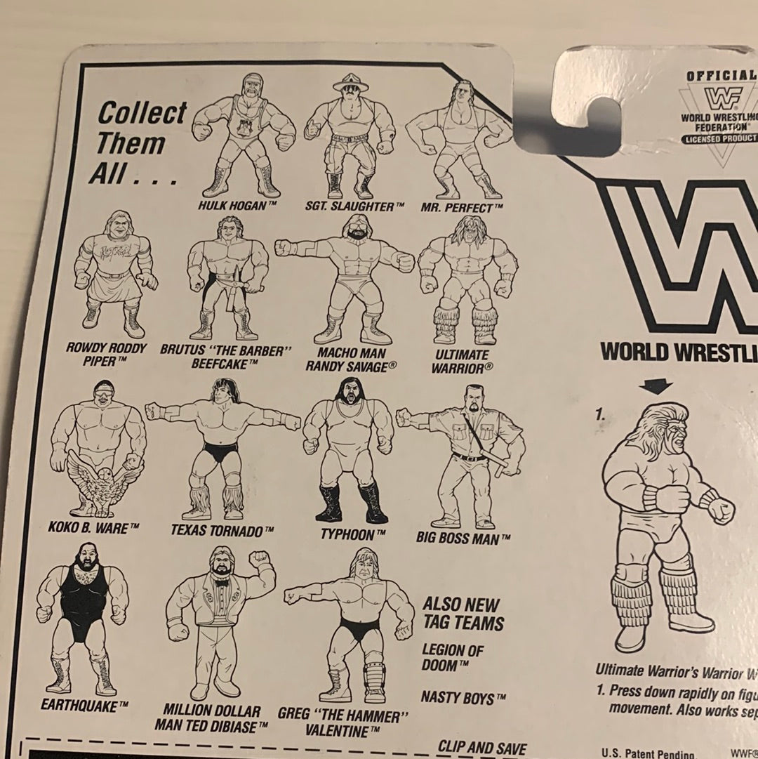 Ultimate Warrior Series 3 WWF Hasbro