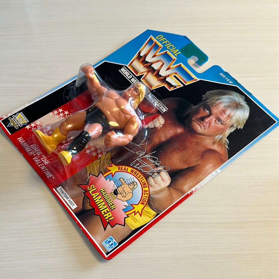 Greg the Hammer Valentine Series 3 WWF Hasbro