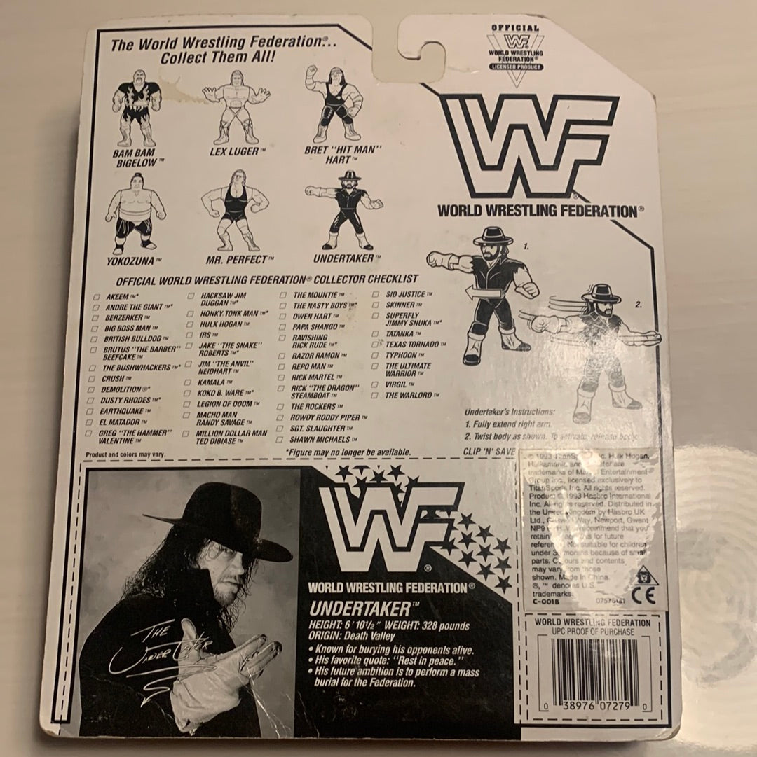 The Undertaker Series 8 WWF Hasbro