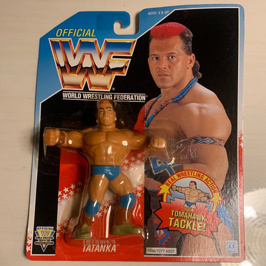 Tatanka Series 6 WWF Hasbro