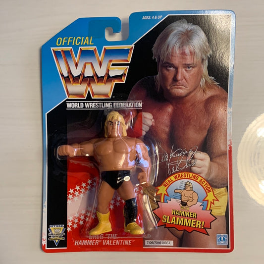 Greg the Hammer Valentine Series 3 WWF Hasbro