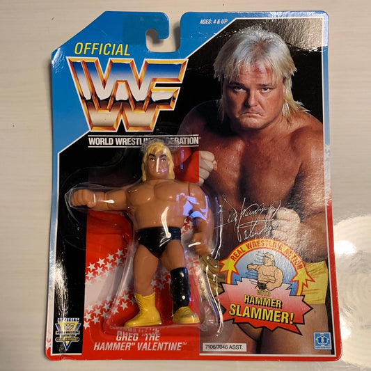 Greg the Hammer Valentine Series 3 WWF Hasbro