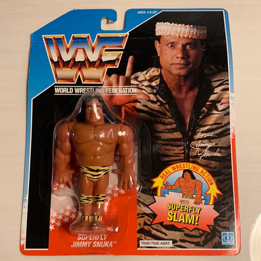 Superfly Jimmy Snuka Series 2 WWF Hasbro