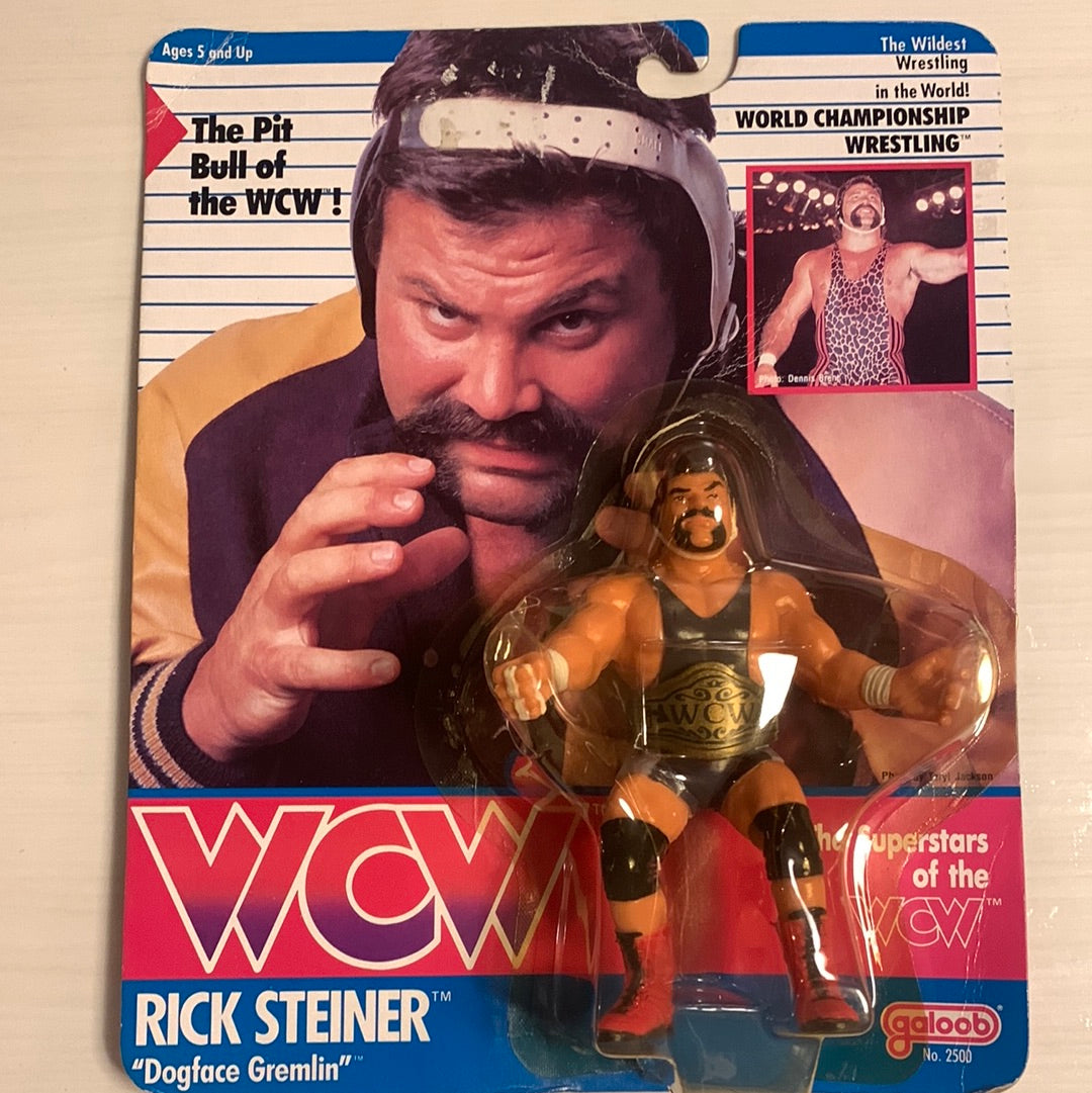 Rick Steiner Purple Grey Trunks WCW Galoob – retrofigure