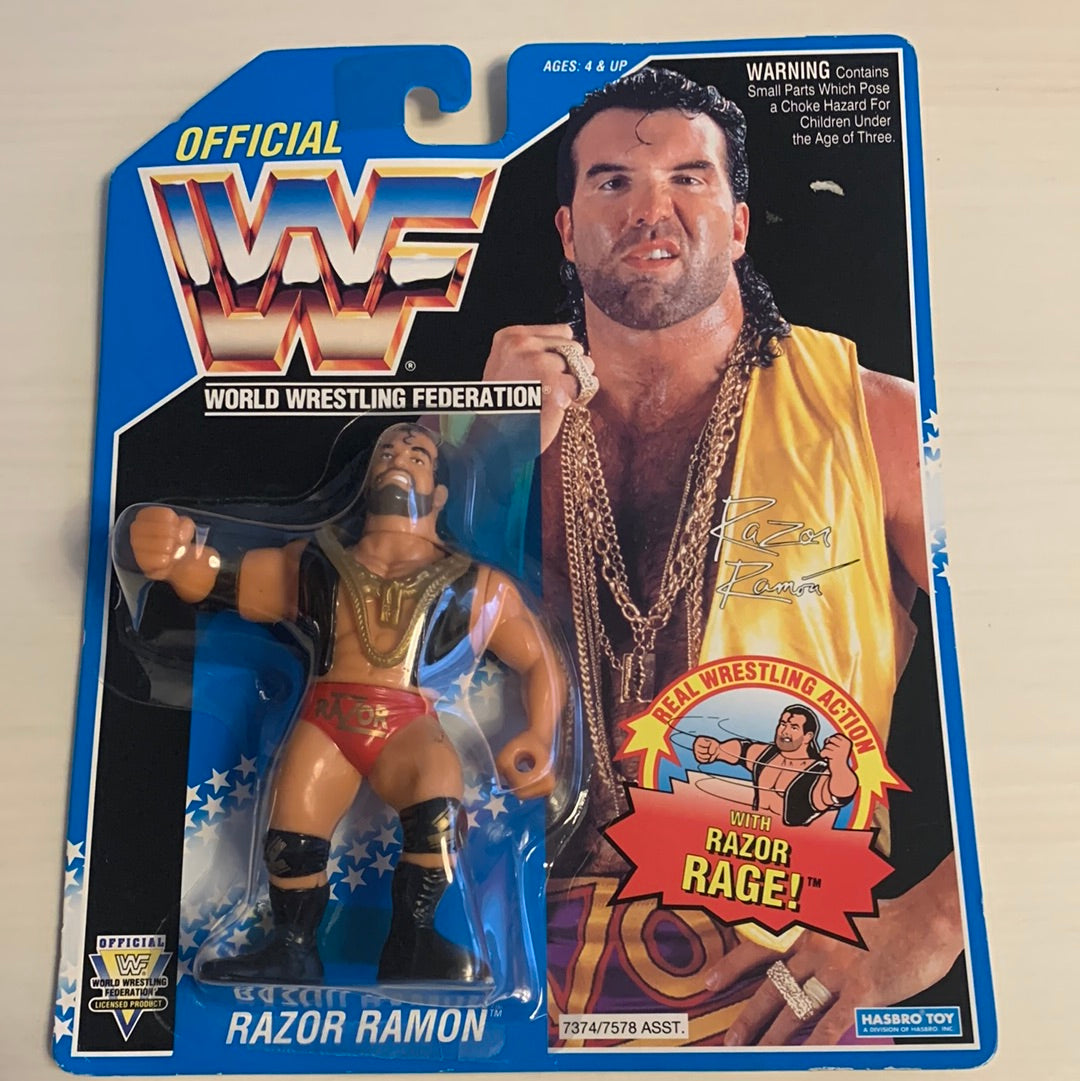 Razor Ramon - Series 10 WWF Hasbro – retrofigure