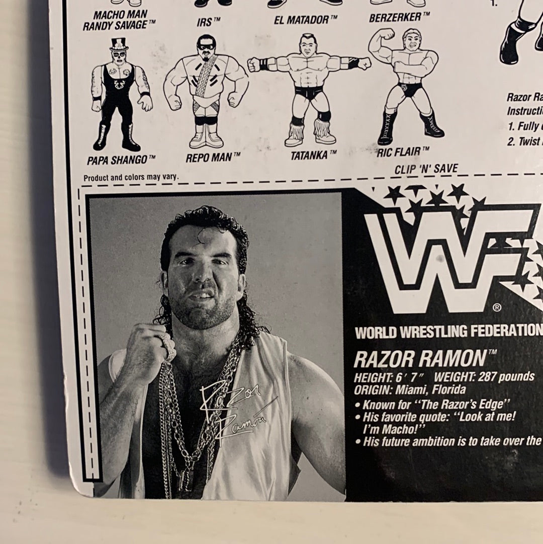 Razor Ramon - Series 10 WWF Hasbro – retrofigure