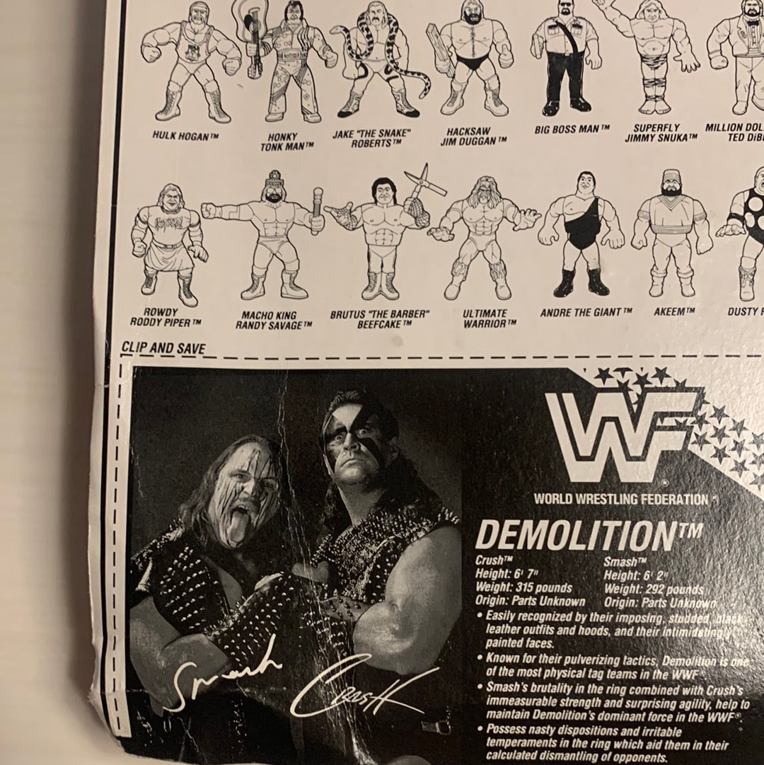 Demolition Series 2 WWF Hasbro