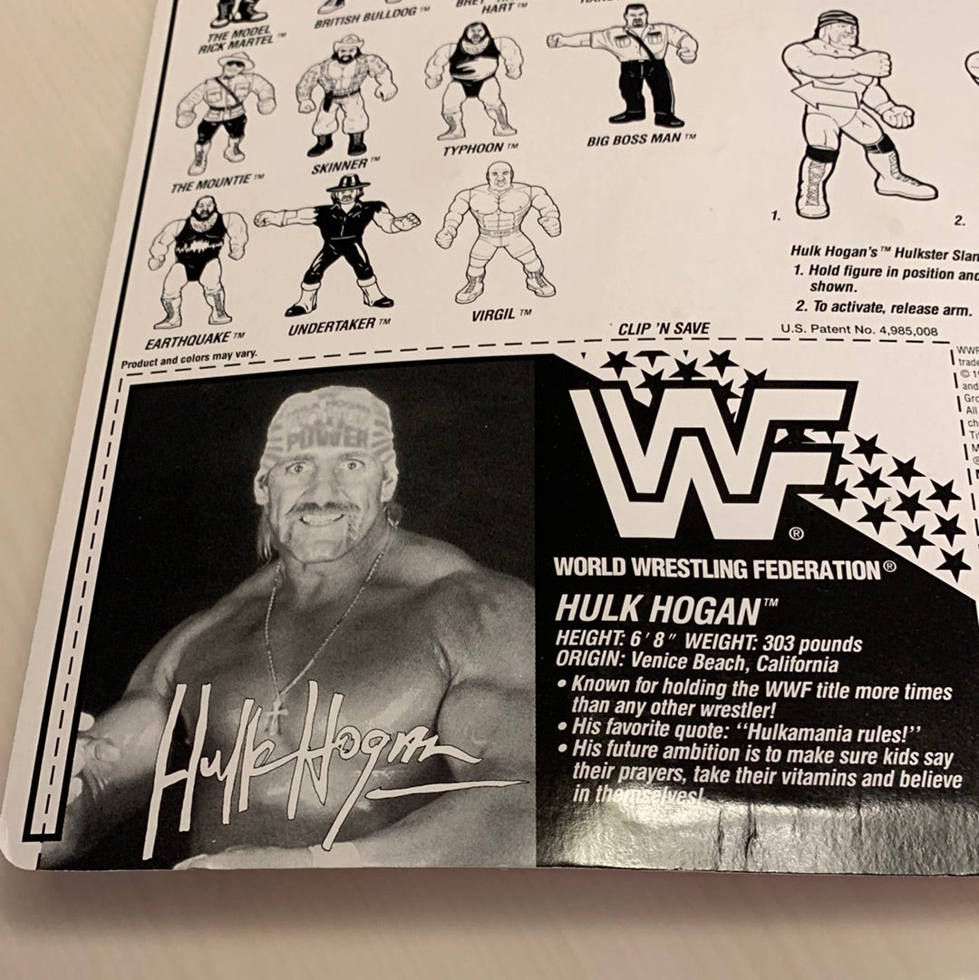Hulk Hogan Series 5 WWF Hasbro