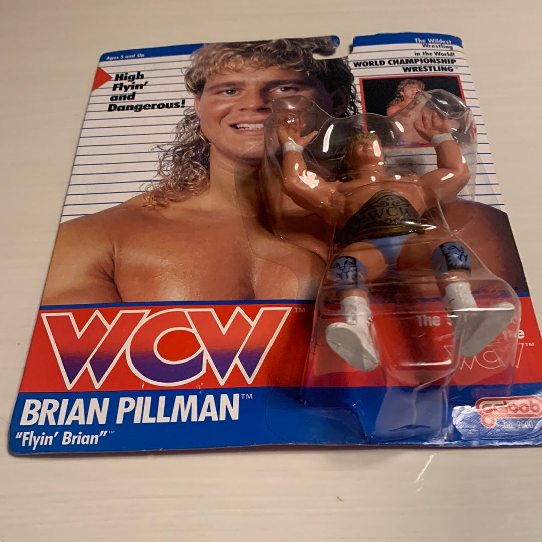Brian Pillman WCW Galoob Blue Trunks U.K.