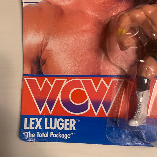Lex Luger WCW Galoob Green Trunks UK Exclusive