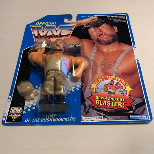 Luke the Bushwhacker Series 10 WWF Hasbro