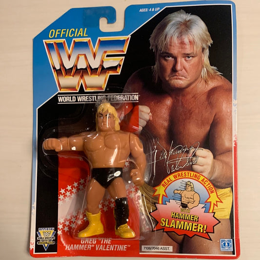 Greg the Hammer Valentine Series 3 WWF Hasbro