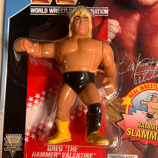 Greg the Hammer Valentine Series 3 WWF Hasbro