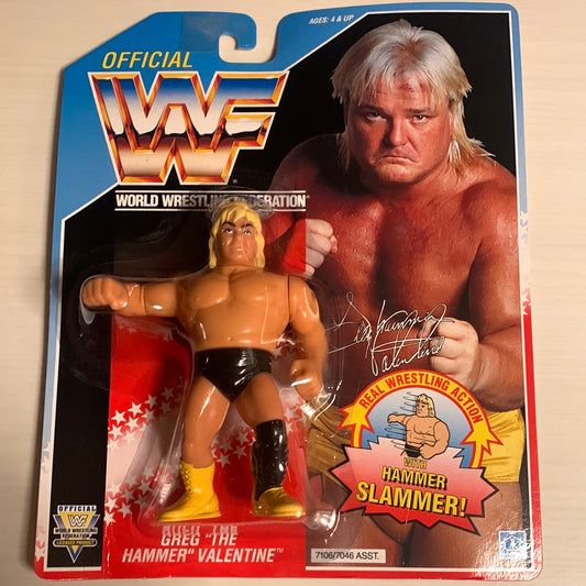 Greg the Hammer Valentine Series 3 WWF Hasbro