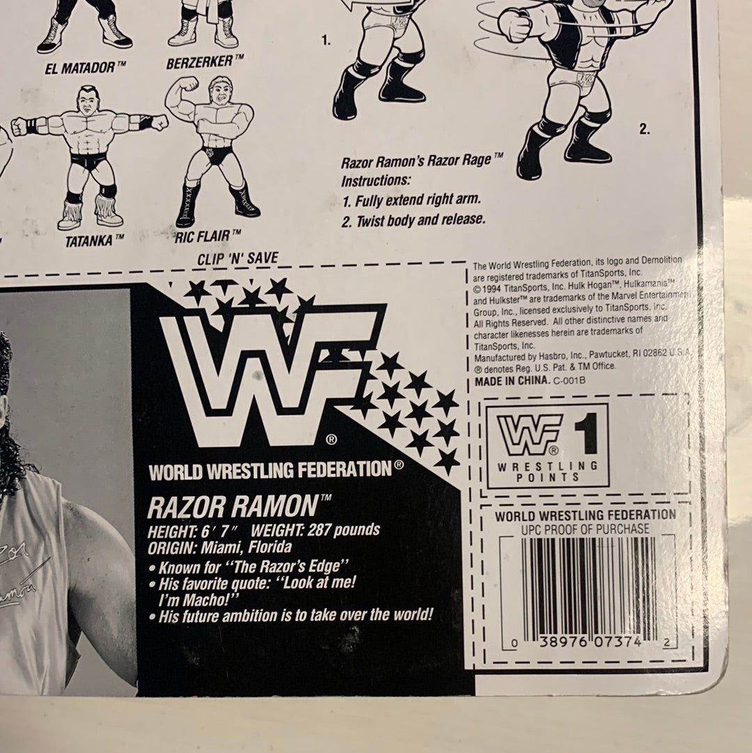 Razor Ramon - Series 10 WWF Hasbro