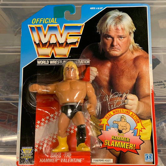 Greg the Hammer Valentine Series 3 WWF Hasbro