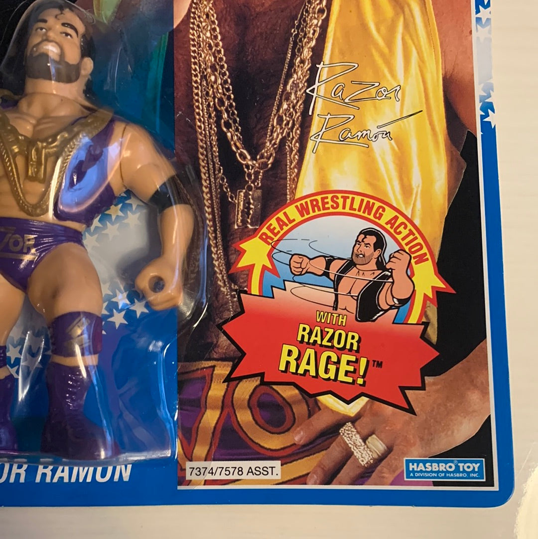 Razor Ramon - Purple Series 10 WWF Hasbro – retrofigure