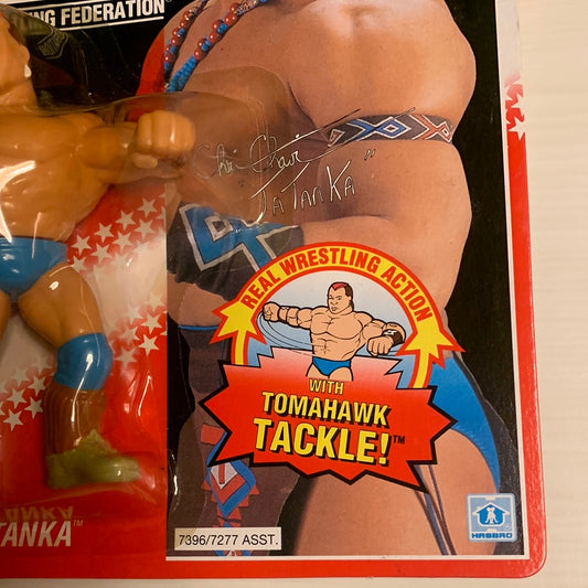 Tatanka Series 6 WWF Hasbro