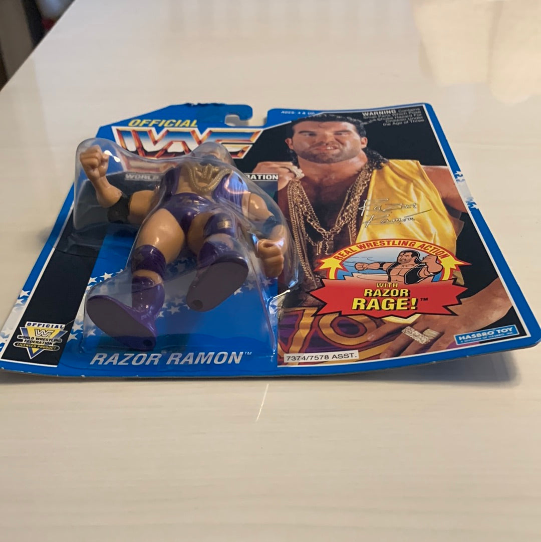 Wwe Hasbro Razor Ramon Razor Ramon - Purple Series 10 WWF Hasbro – retrofigure