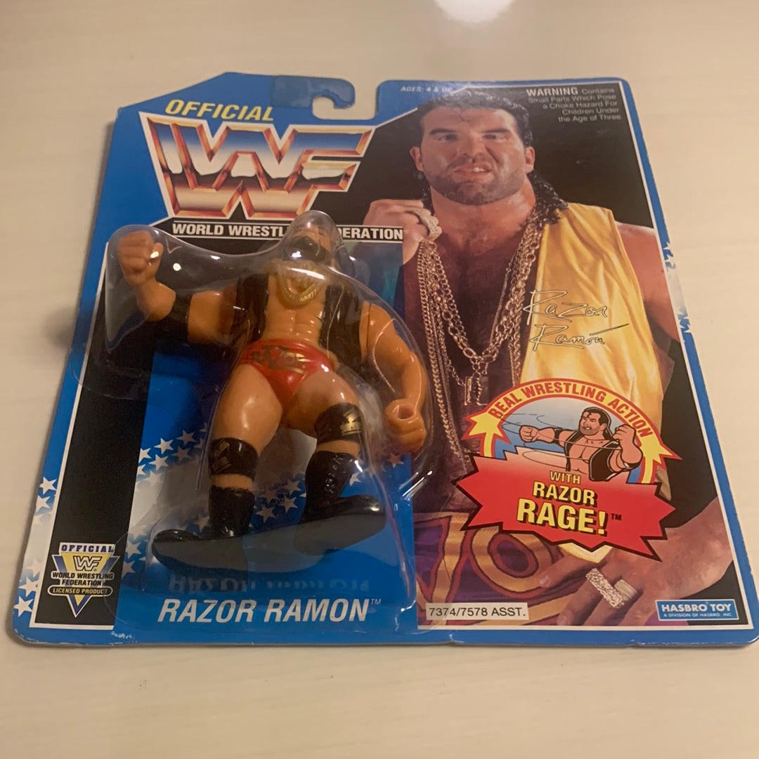 Toyworld Razor Ramon Razor Ramon - Series 10 WWF Hasbro – retrofigure