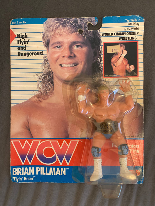 Brian Pillman Blue Trunks WCW Galoob