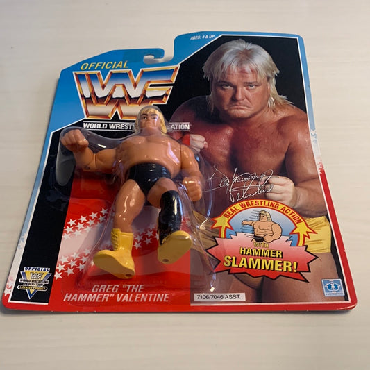 Greg the Hammer Valentine Series 3 WWF Hasbro