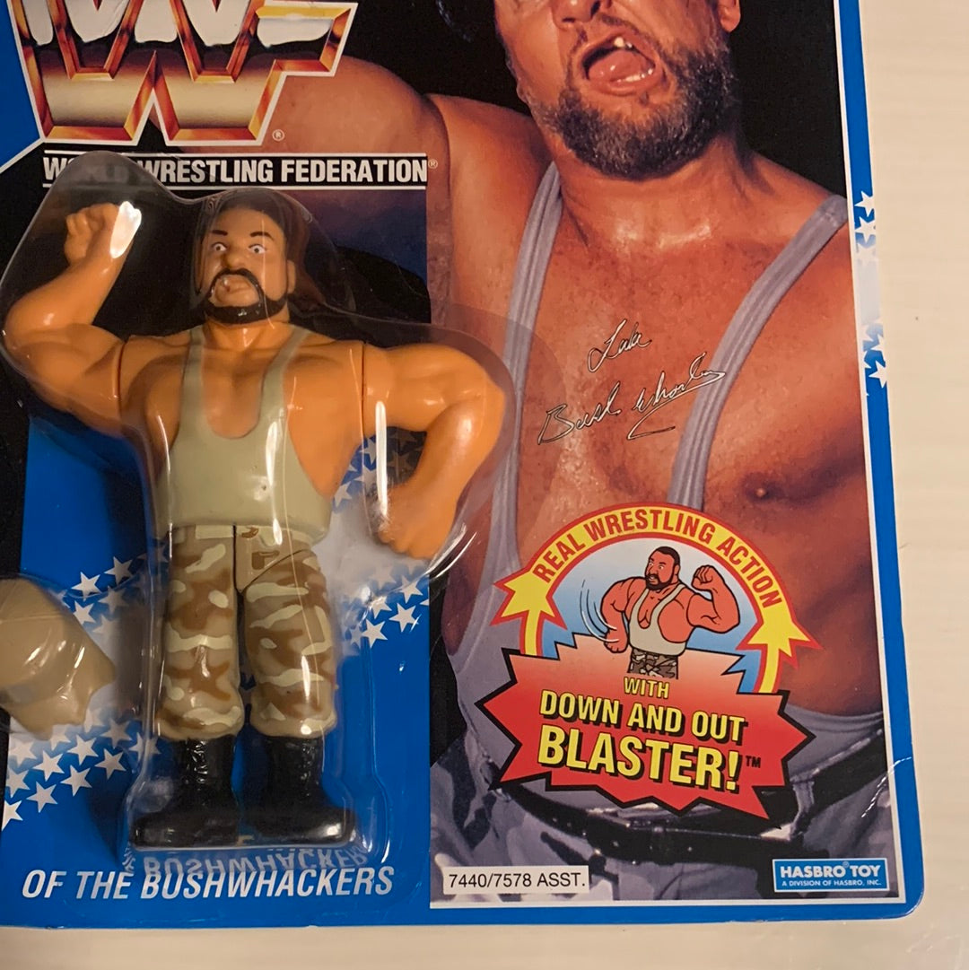 Butch and Luke the Bushwhackers 2 figure set WWF Hasbro