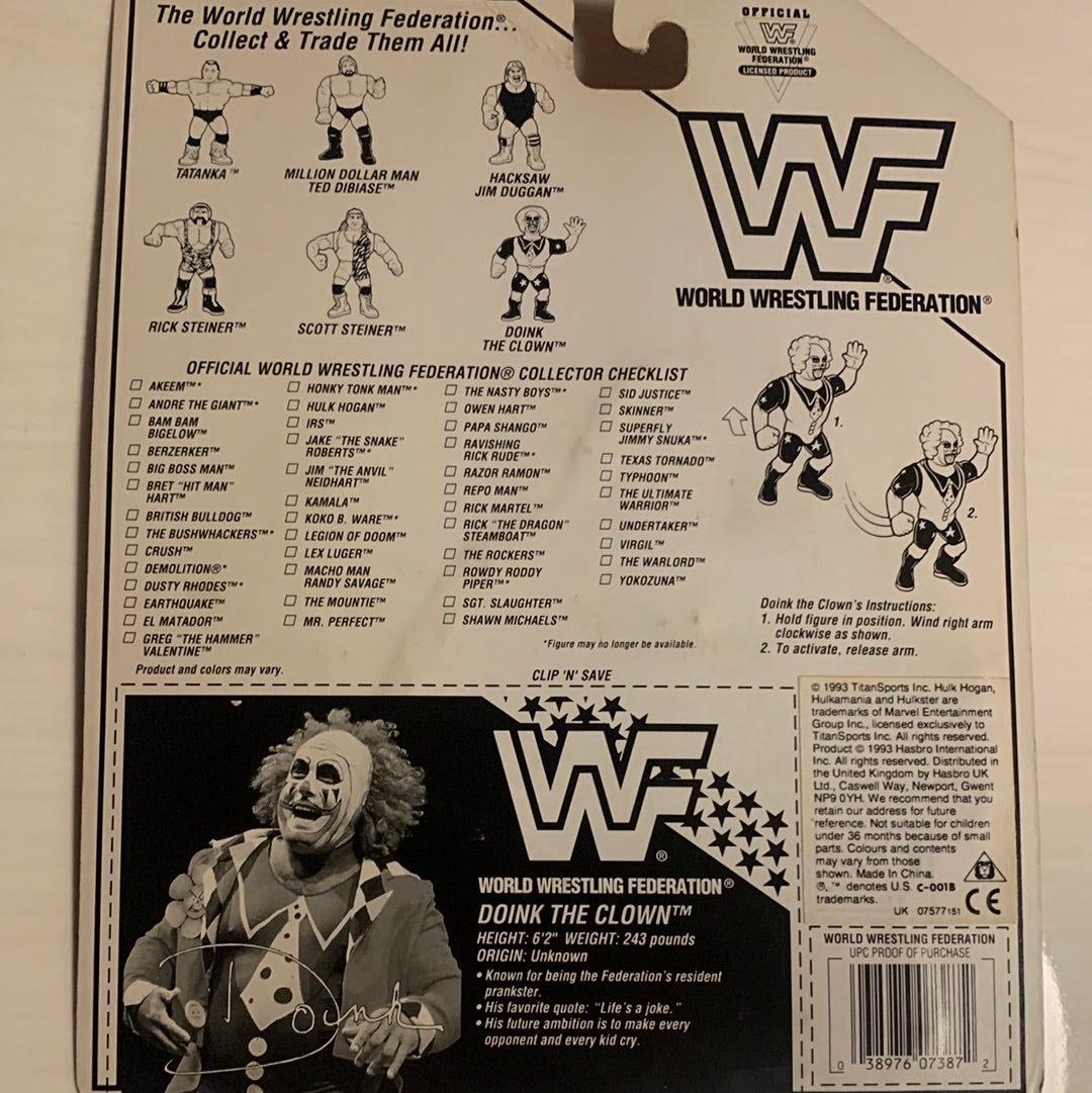 Doink the Clown Series 9 WWF Hasbro