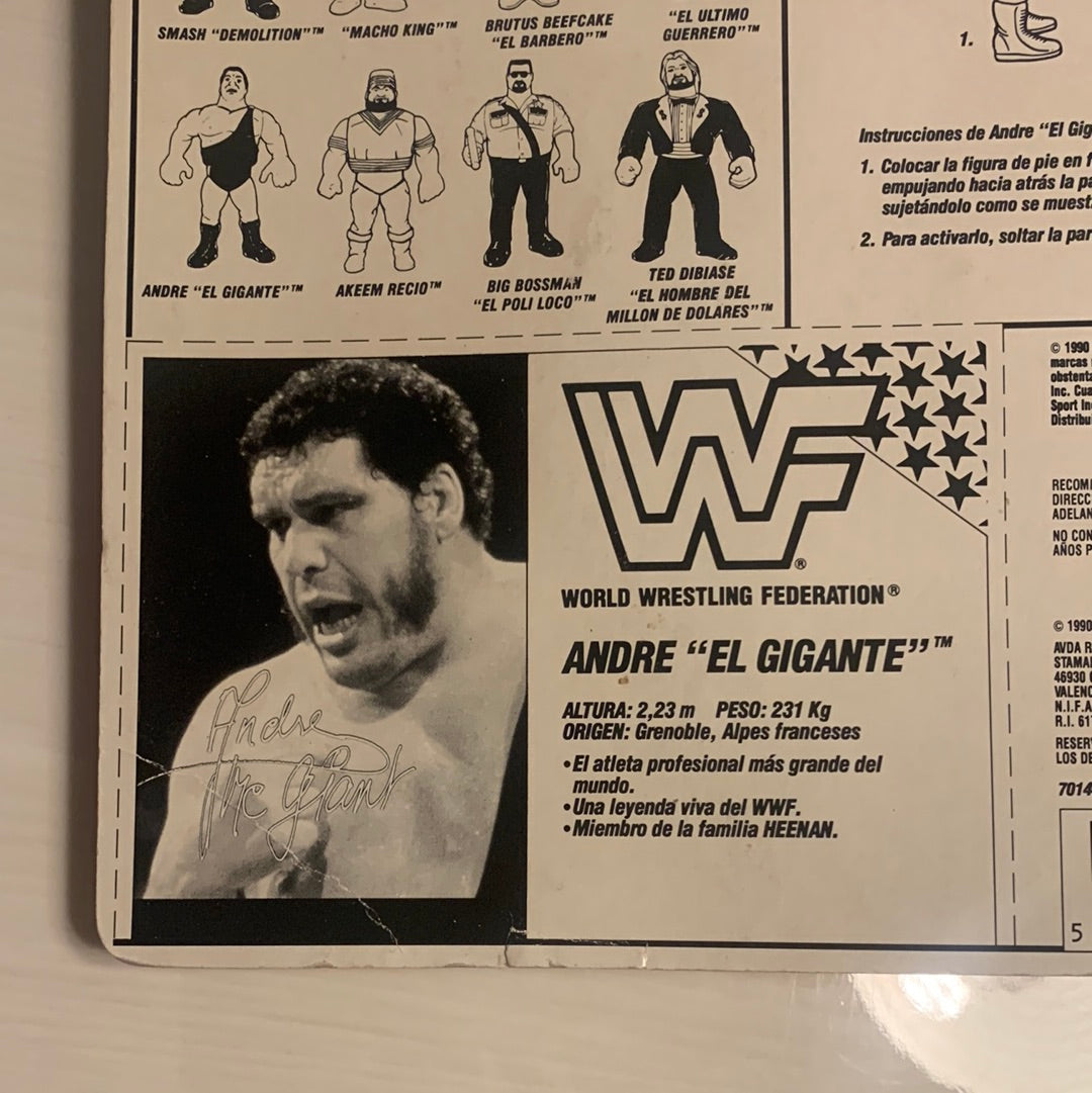 Andre The Giant Series 1 WWF Hasbro