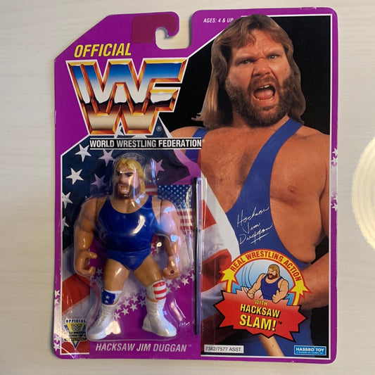 Hacksaw Jim Duggan Series 9 WWF Hasbro