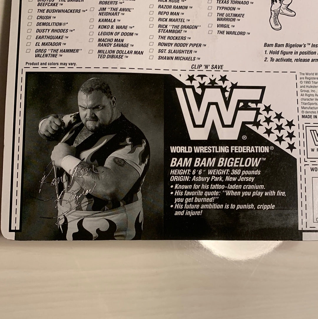 Bam Bam Bigelow WWF Hasbro Series 8
