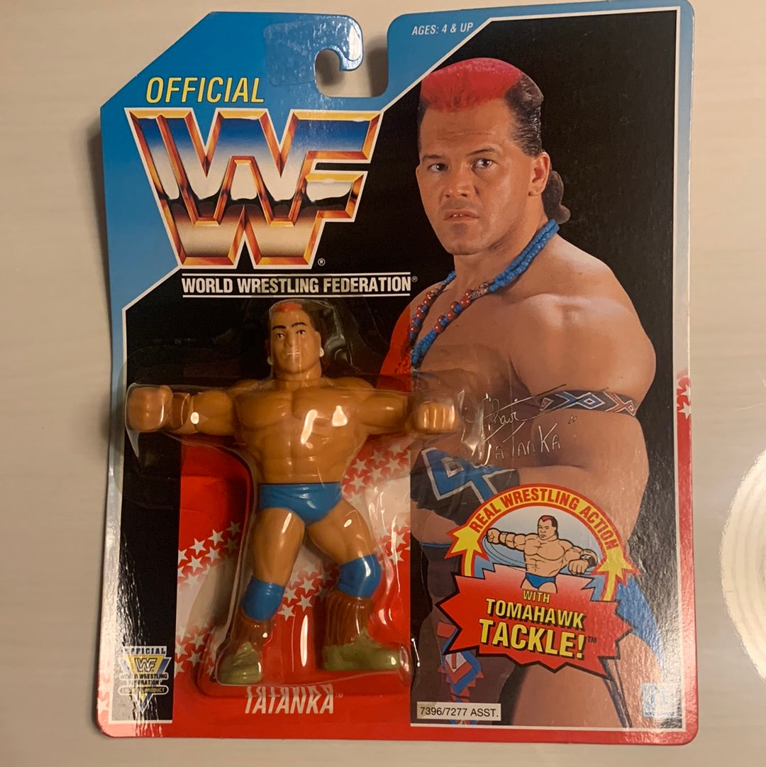 Tatanka Series 6 WWF Hasbro