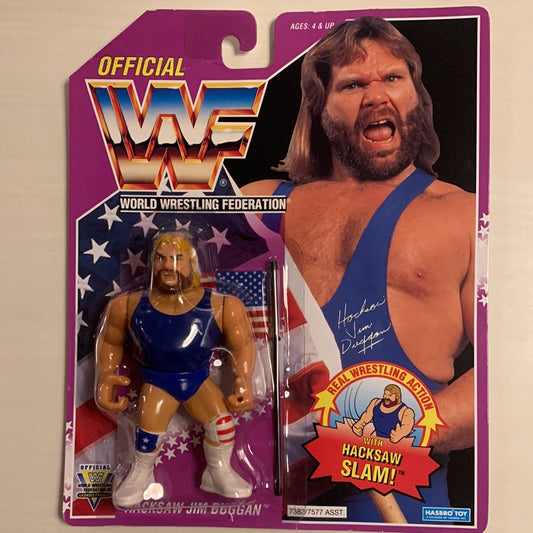 Hacksaw Jim Duggan Series 9 WWF Hasbro