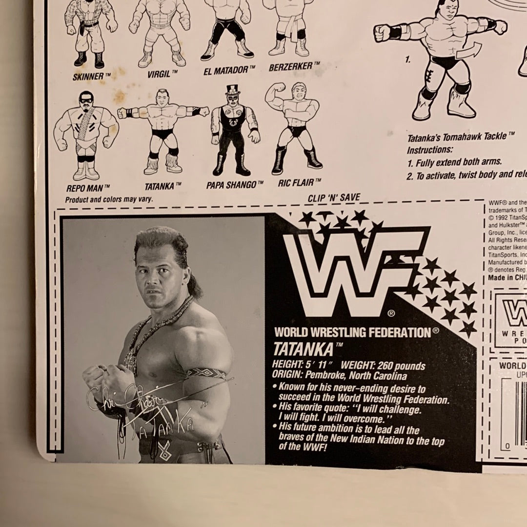 Tatanka Series 6 WWF Hasbro