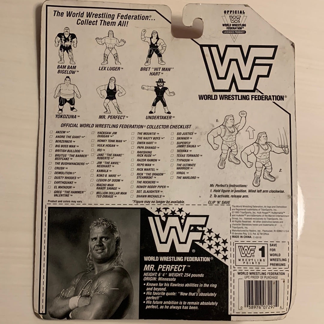 Mr Perfect Series 8 WWF Hasbro