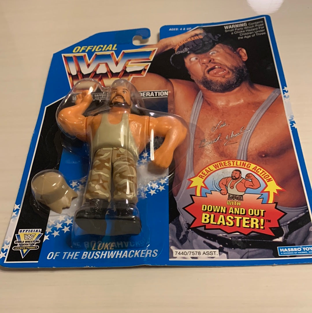 Luke the Bushwhacker Series 10 WWF Hasbro