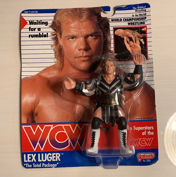 Figurine catcheur Lex luger WCW Galoob figure wrestler 1990 Figurine catcheur Lex luger WCW Galoob figure wrestler 1990