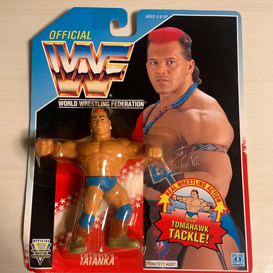 Tatanka Series 6 WWF Hasbro