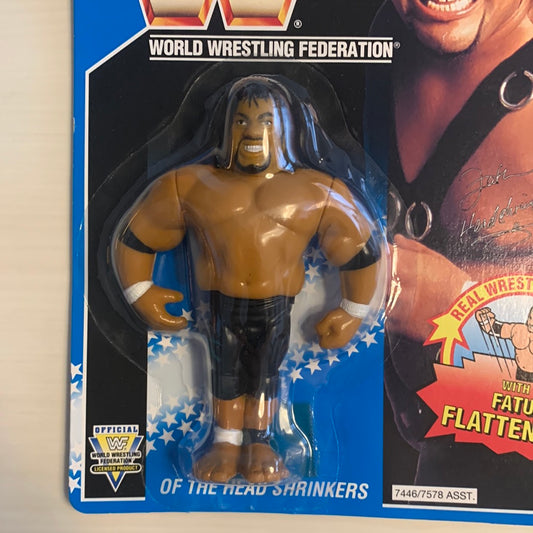 Fatu the Headshrinker Series 10 WWF Hasbro